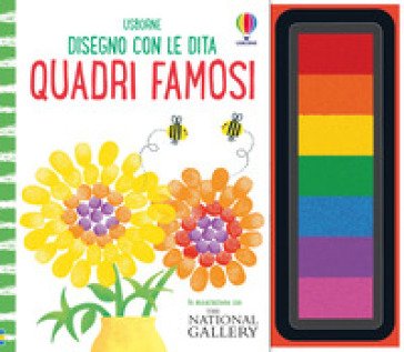 Quadri famosi. Ediz. a colori. Ediz. a spirale. Con pannello di inchiostro Rosie Dickins