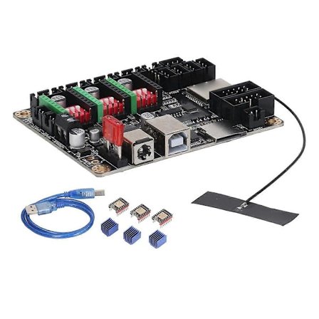Laser-kaivertimen emolevy, laser-kaivertimen ohjausmoduuli MKS DLC32 V2.1 32-bittinen ESP32 WiFi GRBL DIY U