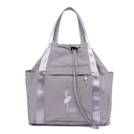 Yogataske/sportstaske, danse rygsæk, grå