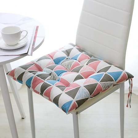 40x40cm firkantet skammel stol hynder bomuld fortykke sædepude måtte trykt spisestue køkken sædehynde