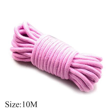Hot 2m/5m/10m Sex Slave Bondage Tau Tykke Bomulls Erotiske Bindinger for Rollespill Leker Myke Bomullstau