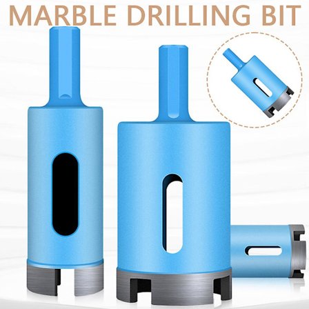 12 stk. Professionel hulsav til marmor, præcis skæring, hulsavsbor til skabsinstallation