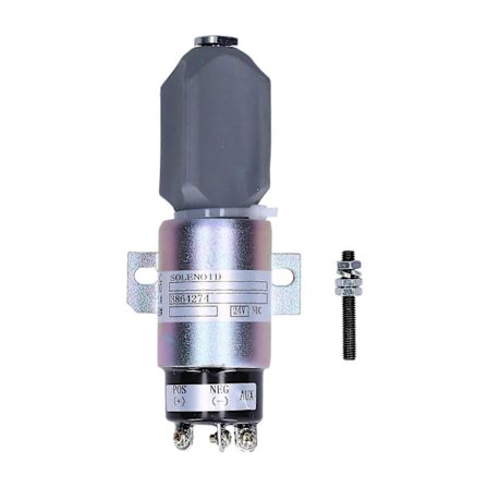 Brændstofafbryder Solenoid Ventil Gravemaskine Motor Stop Flammeudstødnings Tilbehør DC24V TOSD?03?046