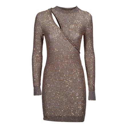 Stella McCartney, Dress Grijs, Dames, Maat:XS