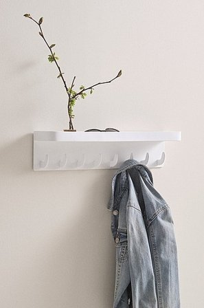 Jotex - Knagerække 50 Cm Hvid MILL Køb Entrémøbler hos Jotex