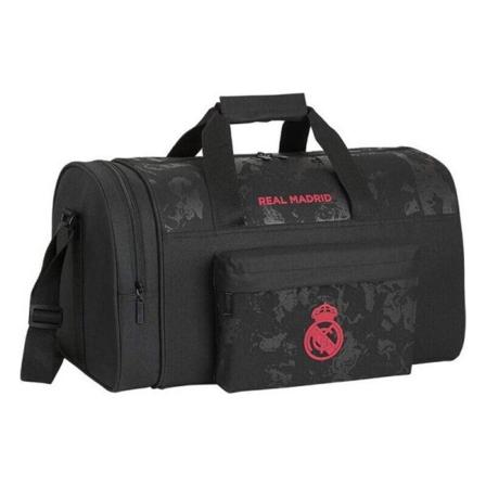 Sportväska Real Madrid C.f. Svart (47 X 26 X 27 Cm)
