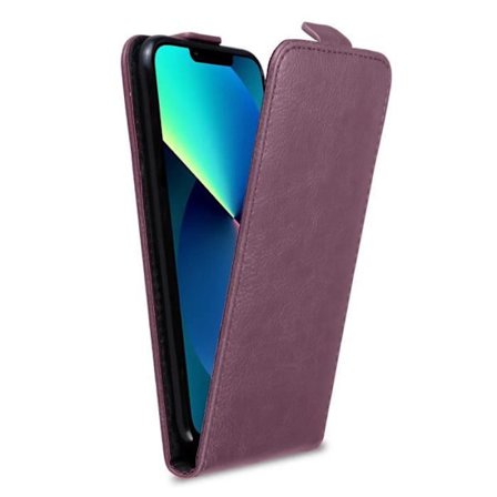 Fodral till Apple iPhone 13 PRO i ORCHID LILA Fodral Skydd Flip i slätt läderimitation Plånbok