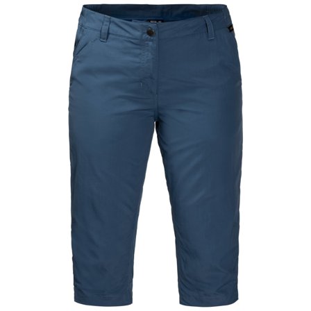 Jack Wolfskin Women's Kalahari 3/4 Pants Women everyday trousers Blue 34