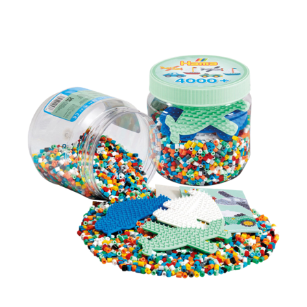 Hama Midi-pärlor 4 000 st med pärlplattor Skapa & pyssla Unisex ONESIZE