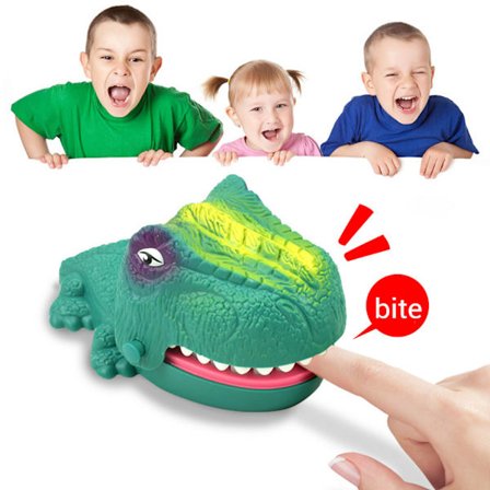 Dinosaur Tandlæge Bid Finger Tænder Spil Legetøj Børn Fest Brætspil