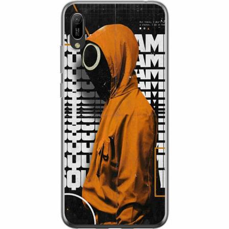 Huawei Y6 Pro (2019) Genomskinligt Skal Squid Game