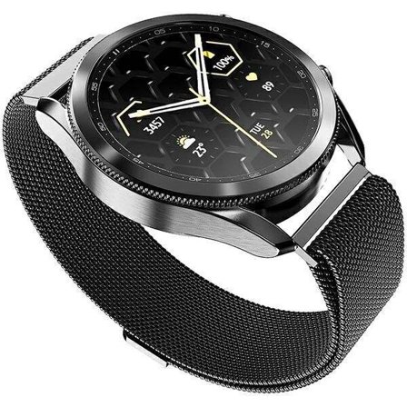 Mercury Mesh Apple Watch-rem 38/40/41 mm svart/svart