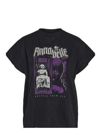 NOISY MAY Nmhailey Annabelle S/S T-Shirt Jrs Fwd - Black - S