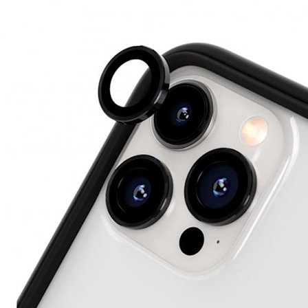 Objektivskydd - RhinoShield Härdat Glas - iPhone 16 Pro / 16 Pro Max - Ultra Resistent - Antidim