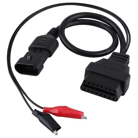 3-pinners til 16-pinners OBD2-adapterkobling Diagnostisk kabel for Fiat Alfa Lancia