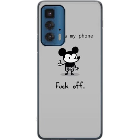 Kompatibelt Mobilskal till Motorola Motorola Edge 20 Pro Fuck Off