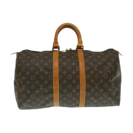 Louis Vuitton Vintage, Pre-owned Keepall 45 Bruin, unisex, Maat:ONE Size