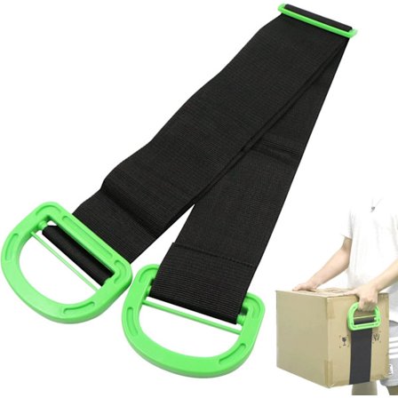 Transportbælte Justerbart Bærende Møbler - 1 Grønt Bælte med