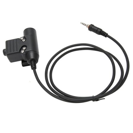 Yaesu Vertex VX 6R VX 7R VX 6E VX 7E Walkie Talkie Headset Adapter Trykk Typ Kompakt Sikker Tilkobling