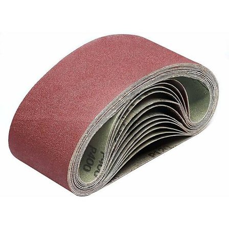 Slipebånd 100 X 915 Mm 80 120 150 240 400 Grov/fin Korning Slipebånd For Båndpusser (10 Stk) (hy)