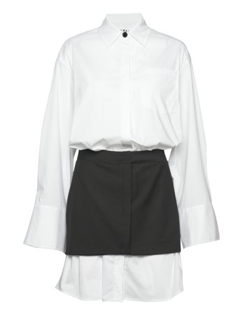 Layered Suiting Dress Dresses Shirt Dresses Svart REMAIN Birger Christensen*Betinget Tilbud