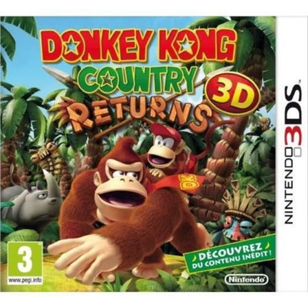 Videospel - Nintendo - Donkey Kong Country Returns - Cartridge - Standard - Plattform
