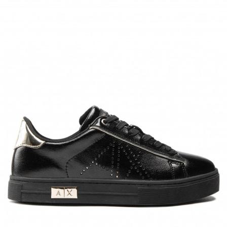 Armani Exchange, Sneakers Zwart, Dames, Maat:35 EU