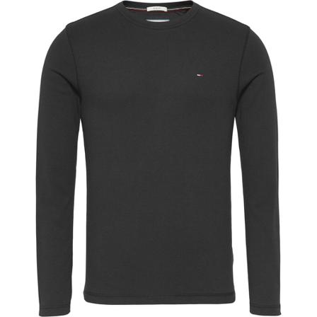 Tommy Jeans Longsleeve , Zwart , Heren , Maat: L