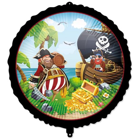 Merirosvosynttärit Folioilmapallo 46 cm