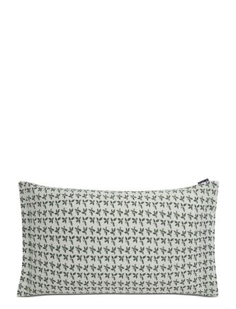 Holly Printed Cotton Sateen Pillowcase Home Textiles Bedtextiles Pillow Cases Multi/mönstrad Lexington Home