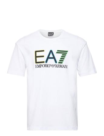 T-Shirt T-shirts Short-sleeved Hvit EA7*Betinget Tilbud