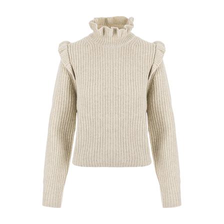 See by Chloé, Turtlenecks Beige, Dames, Maat:S