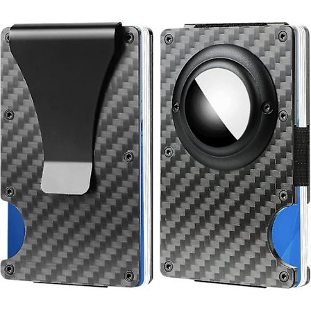 Korthållare Plånbok Med Rfid Korthållare Skydd Plånbok Airtag Present-1