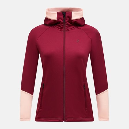 Peak Performance - Rider Essentials Midlayer Zip Hood Women