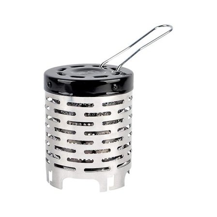 Udendørs indendørs camping opvarmet komfur, camping mini komfur opvarmningsdæksel, bærbar gasvarmer teltvarme