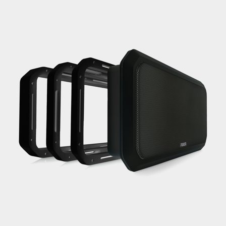 Espaciador Fusion Spacer, negro, 16 mm, compatible con Fusion Sound-Panel