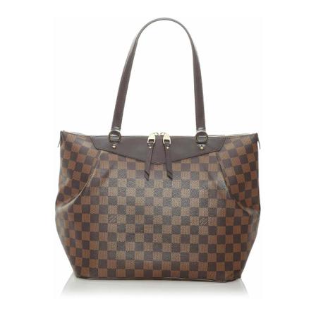 Louis Vuitton Vintage, Pre-owned Bag Bruin, Dames, Maat:ONE Size,Canvas