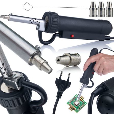 Elektrisk Avloddingspistol Electric PRO – Sterk Sugekraft | 350W | 3 Spisser | Rask Oppvarming