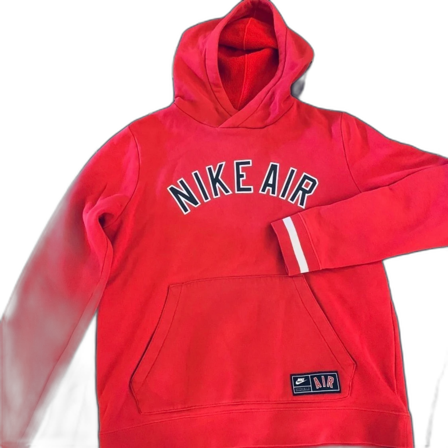 Röd Nike Air hoodie