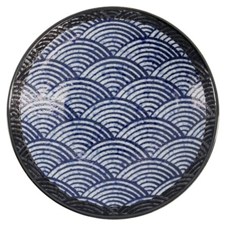 Tokyo design studio Aisai Seigaiha pastaskål 600 ml | Dukning & Servering > Tallrikar & Skålar > Pastaskål | Bagaren och Kocken