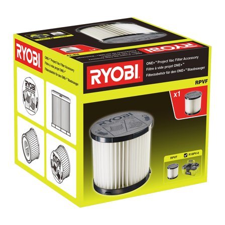 Ryobi RPVF Filter till R18PV, Städ- & rengöringsmaskiner
