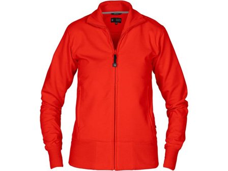 TEXSTAR Sweatjacka WC04 dam röd 2XL - Lyreco - Arbetskläder - Arbetströjor - Sweatshirts och koftor