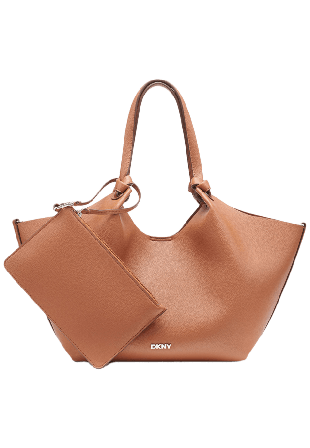 DKNY Paula Commuter Medium Tote Handväskor Dam Brun ONESIZE