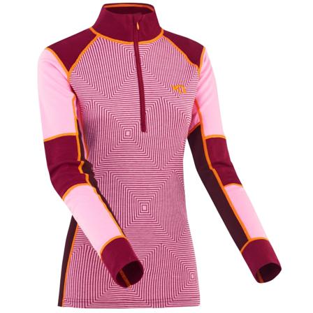 Kari Traa Women's Tora Half-Zip Women base layer tops Pink XS