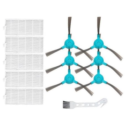 For Conga 1290 1390 1590 Robot Støvsuger Erstatning Sidebørste Hepa Luftfilter Deler [DB]