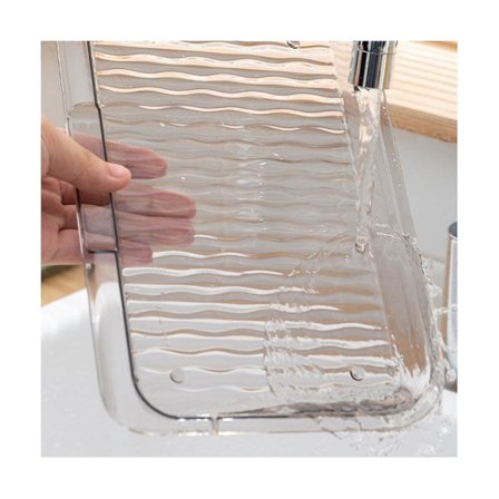 Väggmonterad hylla för kökstillbehör, grönsaksbricka, flervånings, multifunktionell, förberedning av varm gryta