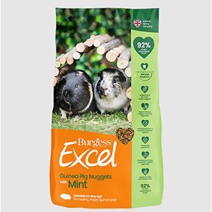 Burgess Excel Marsvinfoder urter mint