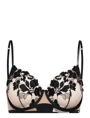 Bra Line Wire Embroidery Black Lindex