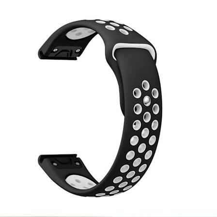 Silikon klokkereim for Garmin Fenix 8/7/6-serien | Hurtigkobling