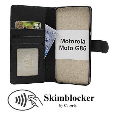 Skimblocker Motorola Moto G85 Plånboksfodral
